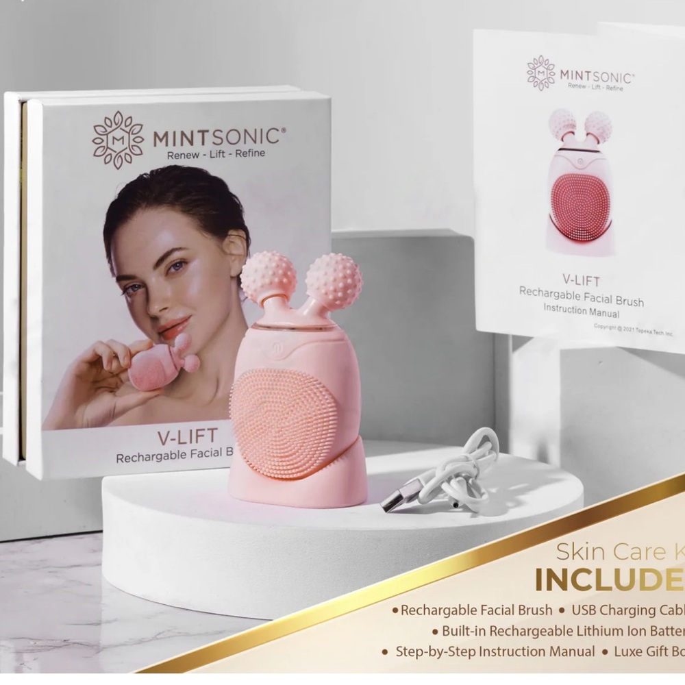 MINTBIOLOGY MintSonic V Lift: Cleanser, Roller & Sculptor NEW - Picture 10 of 12